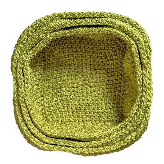 Green - Basket Set
